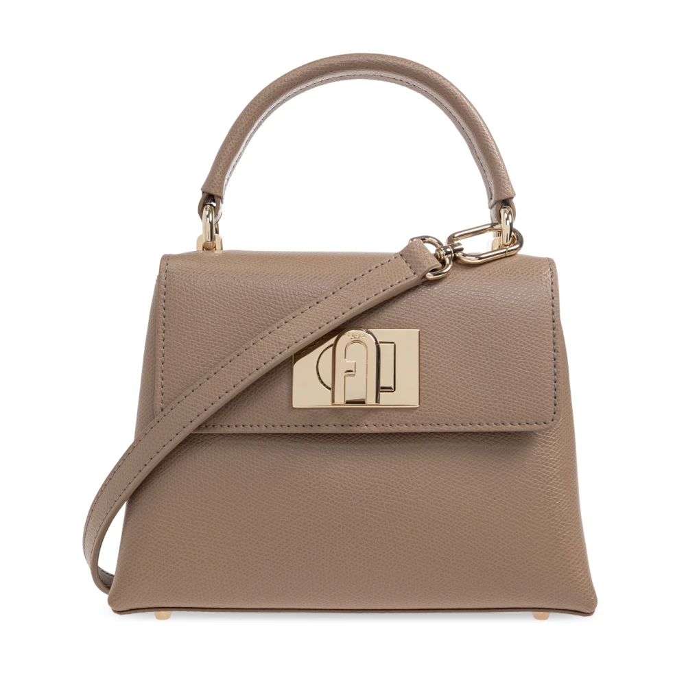 Furla Women's Beige 1927 Mini Handbag - Handbags - One Size - Bags