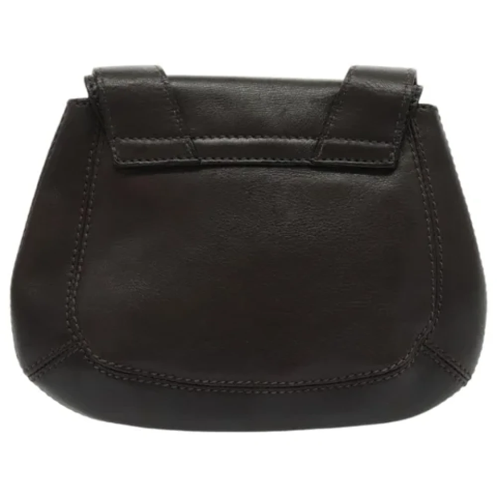 Bally Pre-owned Leather shoulder-bags Black Dames