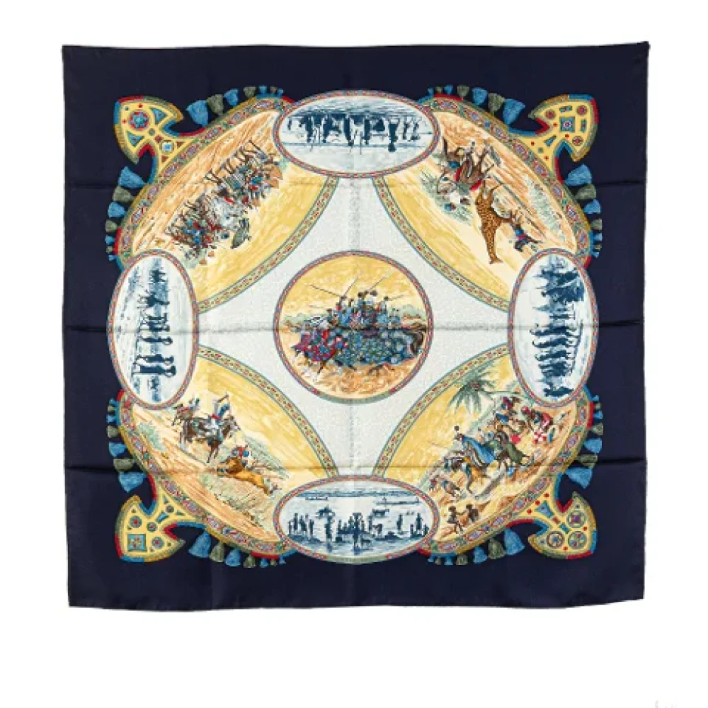 Pre-owned > Pre-owned Accessories > Pre-owned Scarves - - Hermès Vintage - Modalova