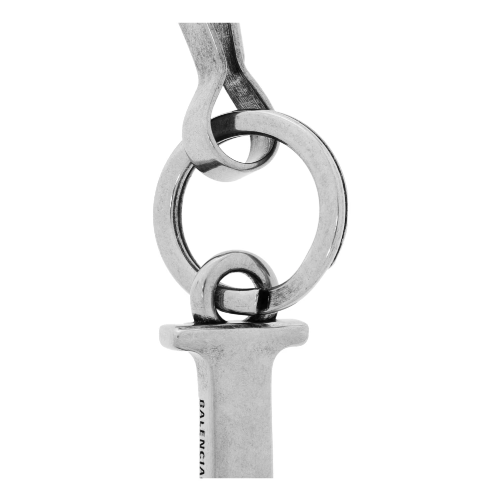 Balenciaga Sleutelhanger met bedel Gray Dames