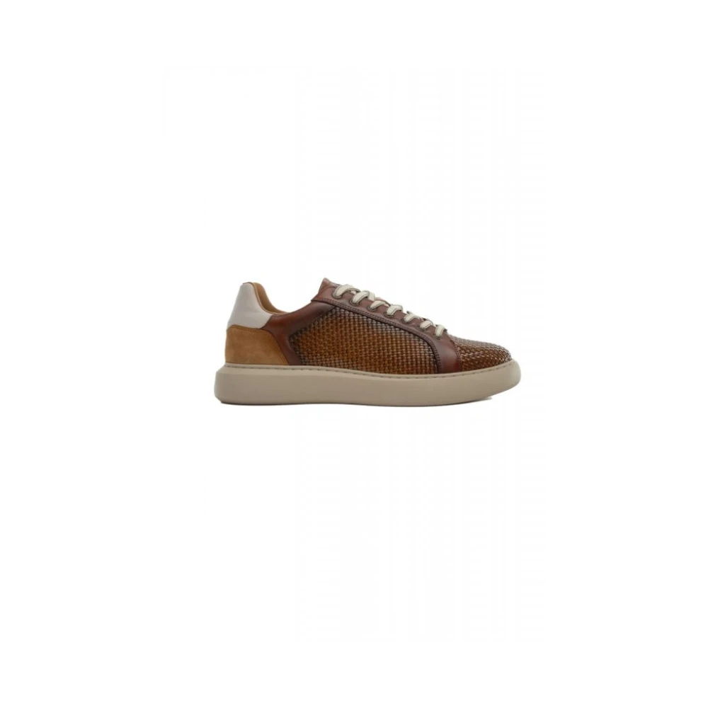 Ambitious Eclipse Textured Sneaker Heren Schoenen Bruin
