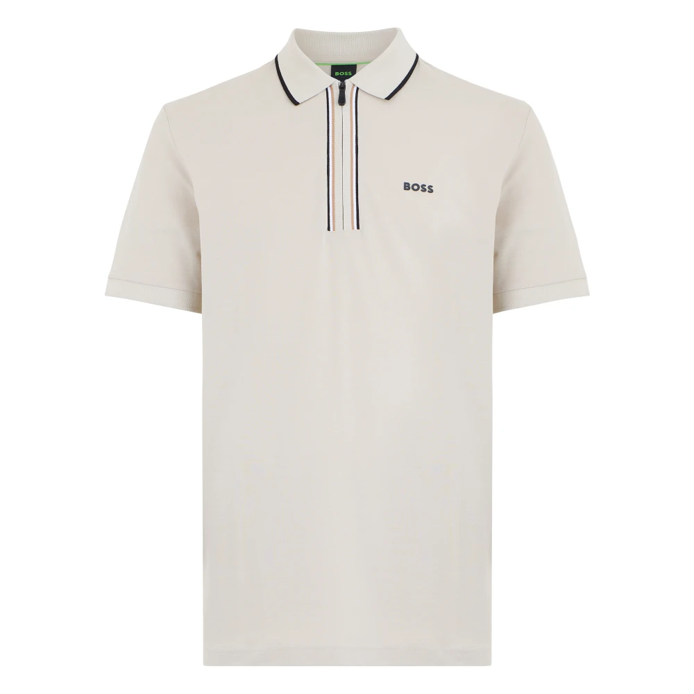Hugo Men's Beige Philix Goc Polo - Polo Shirts - 3XL - Tops