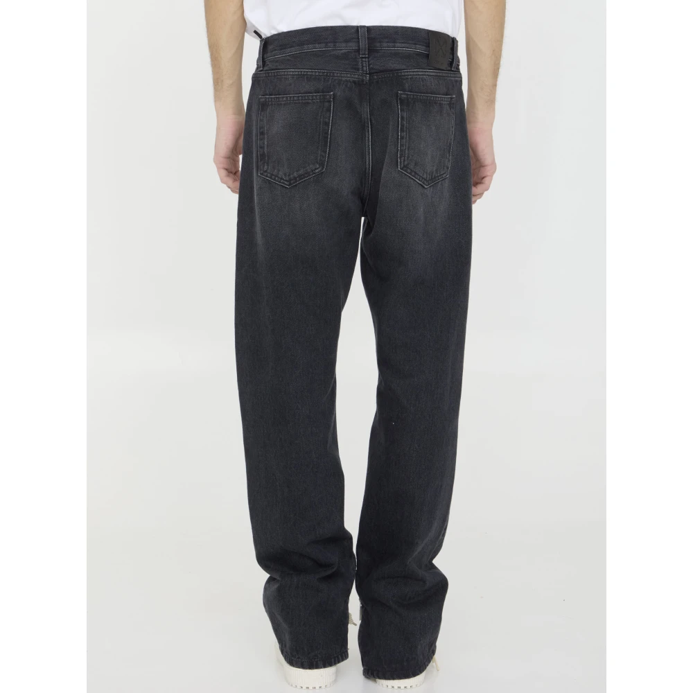 Off White Jeans Black Heren