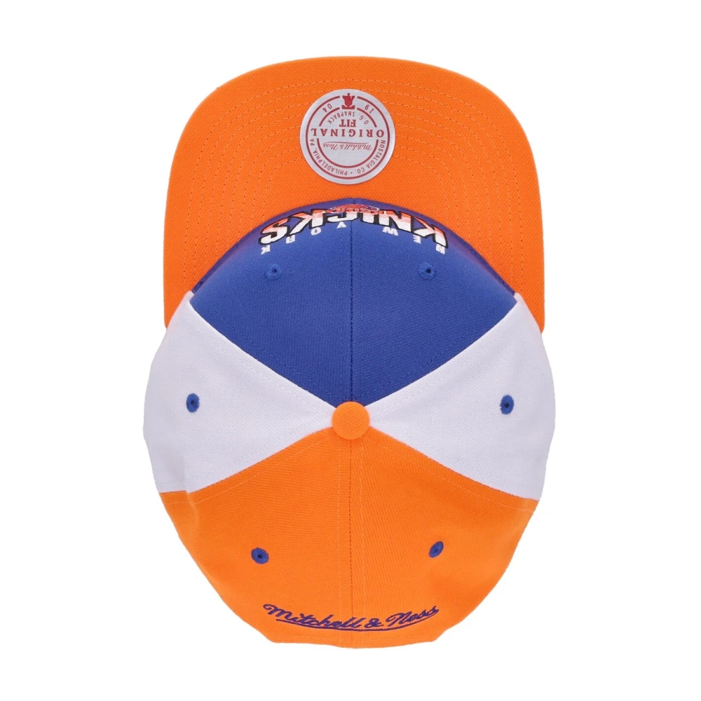 Mitchell & Ness NY Knicks Snapback Pet Blauw Oranje Multicolor Heren