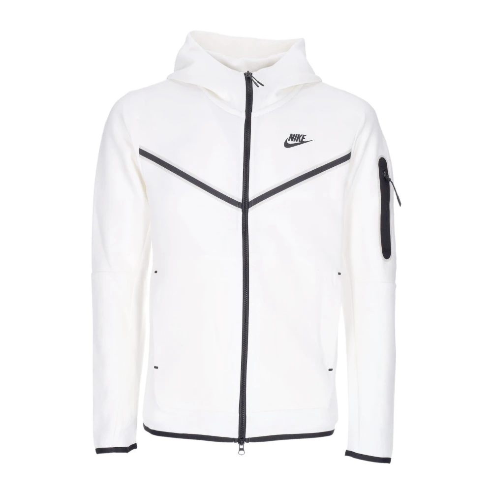 Nike Lichtgewicht Zip Hoodie Tech Fleece Sportkleding White Heren