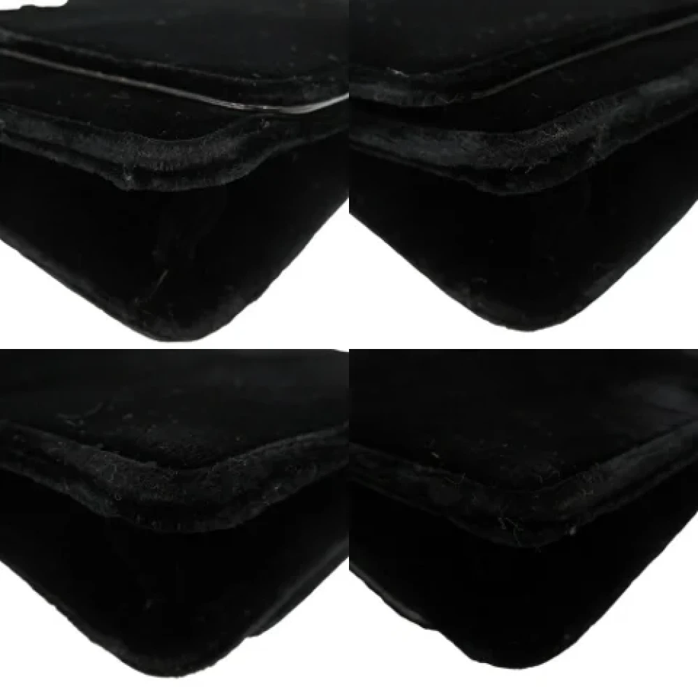 Jimmy Choo Pre-owned Leather wallets Black Dames