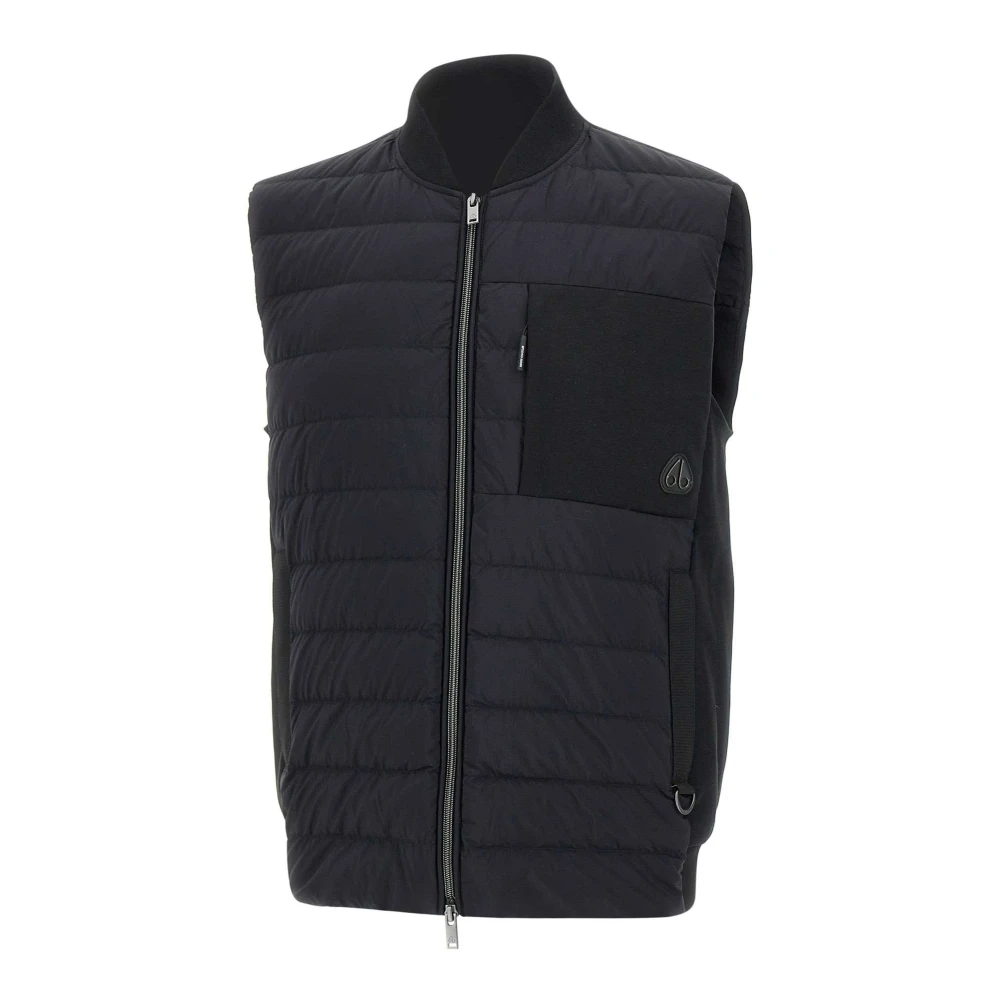 Moose Knuckles Explorer Vest Zwart Donsjas Black Heren