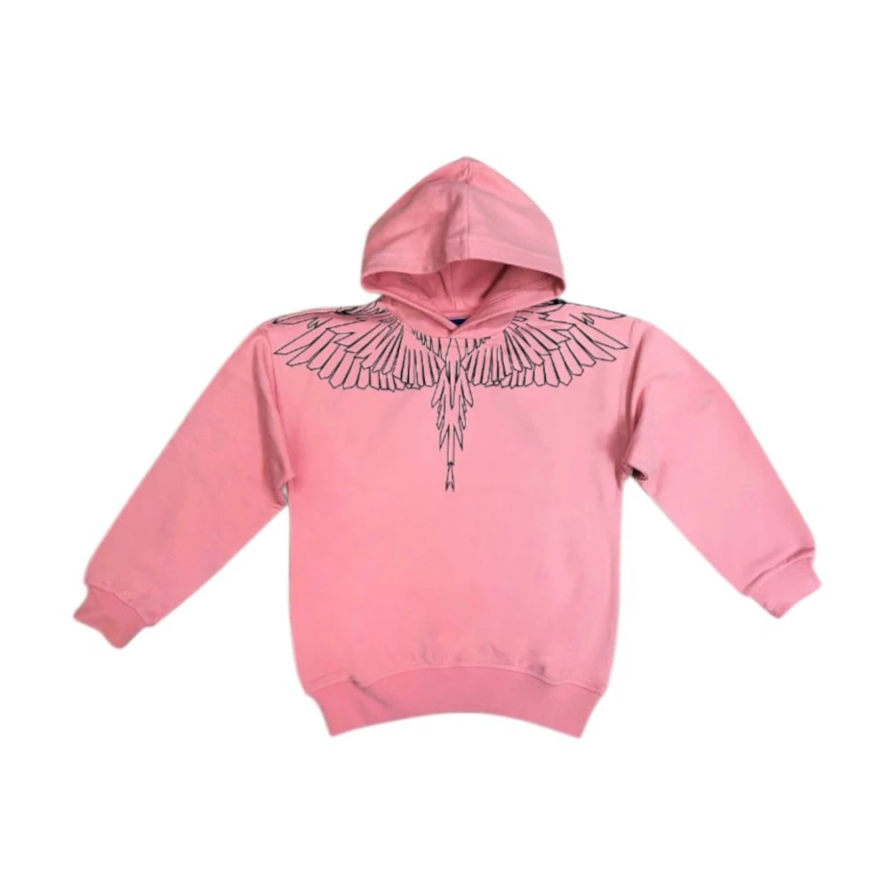 Marcelo Burlon Girls Pink Kids Sweatshirts, 10 Y, Sweatshirt