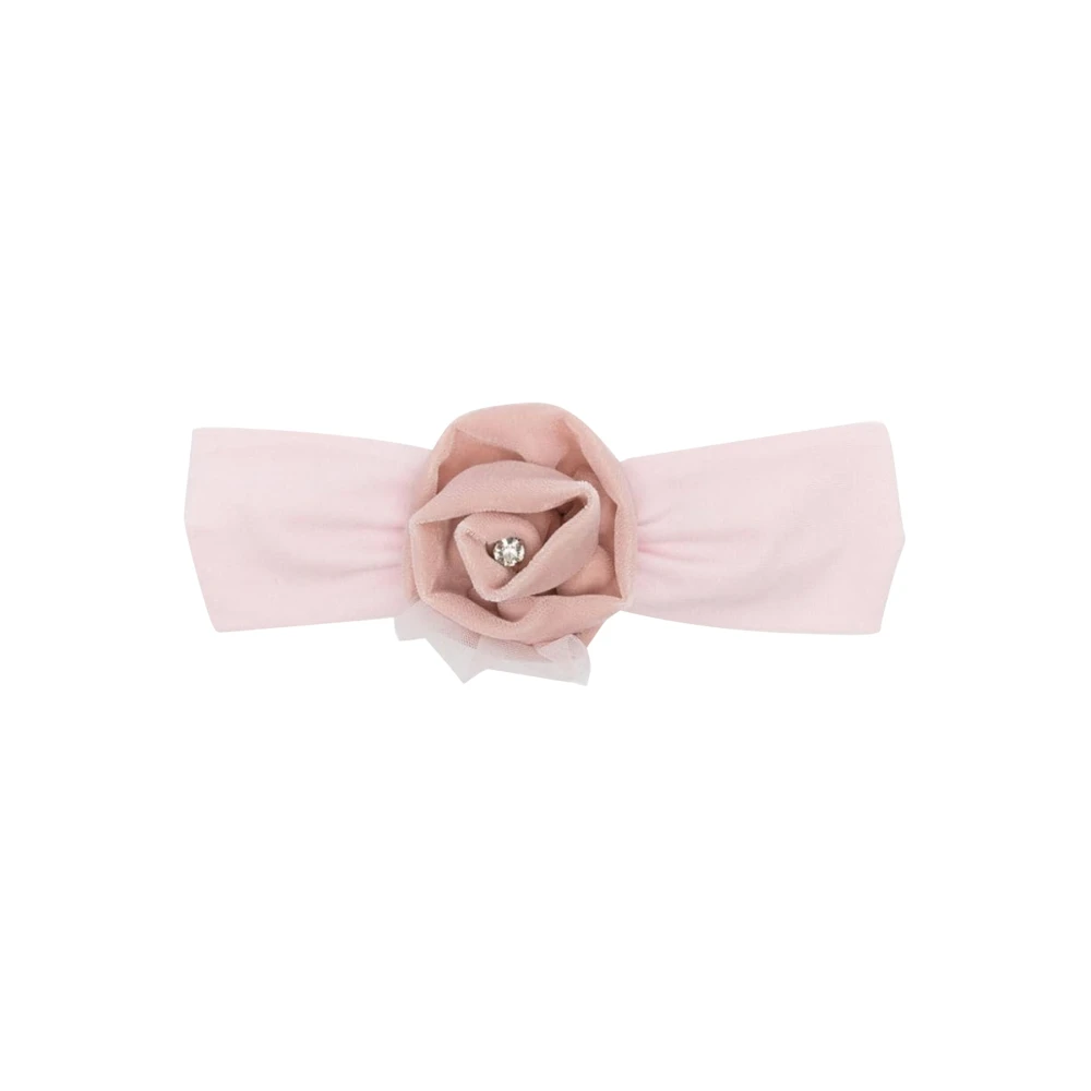 Monnalisa Girls Pink Hair Accessories, 2XS, Velvet Headband
