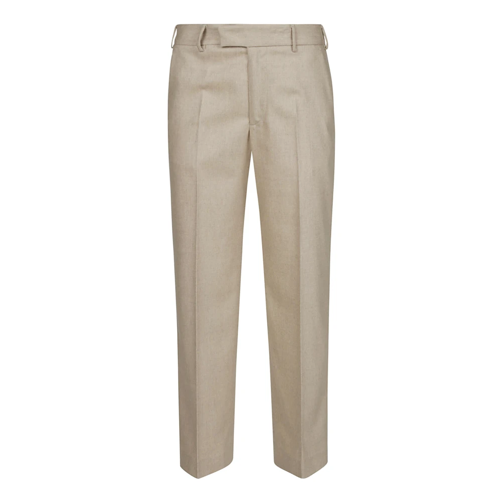 PT Torino Verfijnde Torino Broek voor elke gelegenheid Beige Heren
