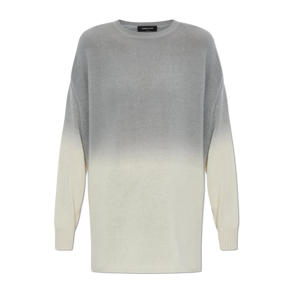 Fabiana Filippi Wollen trui Gray Dames