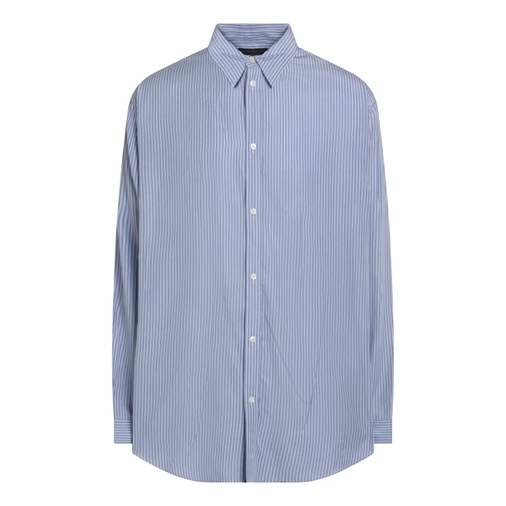 Balenciaga Lange mouwen overhemd Blue Heren