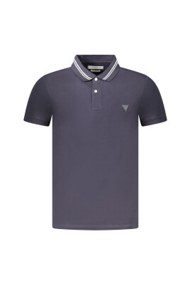polo-en-coton-bleu-avec-details-contrastants