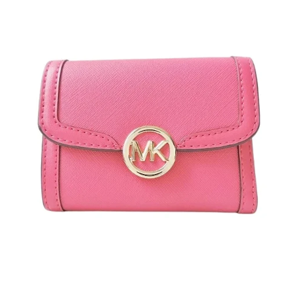Michael Kors Pre-owned Leather wallets Pink Dames