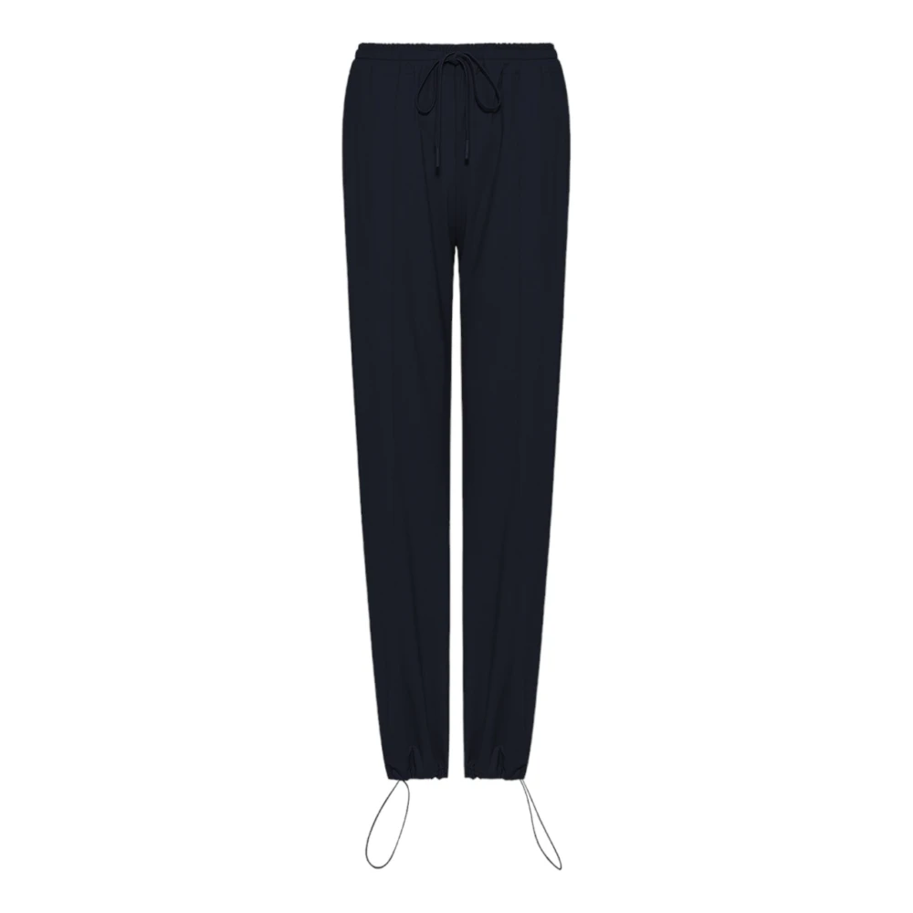 Duno Straight Trousers Blue Dames