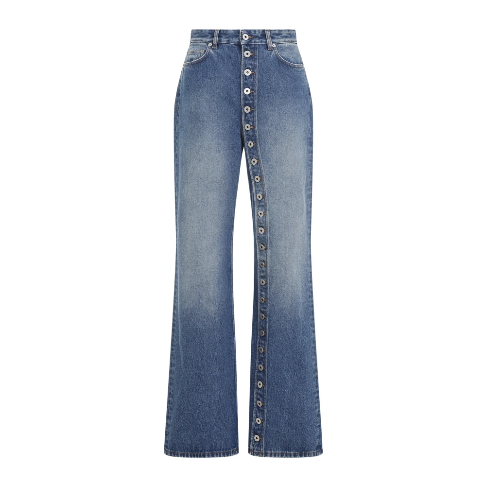 Jean Paul Gaultier Blauwe Denim Dames Jeans Blue Dames