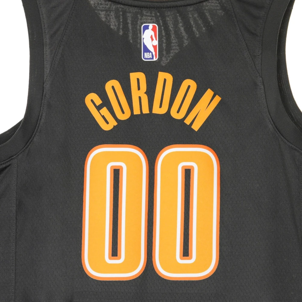 Nike City Edition Basketbal Tanktop Black Heren