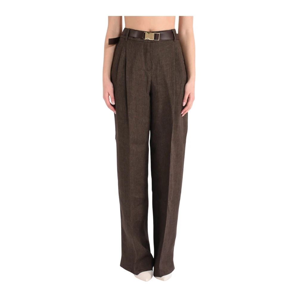 Trousers > Straight Trousers - - Max Mara Studio - Modalova