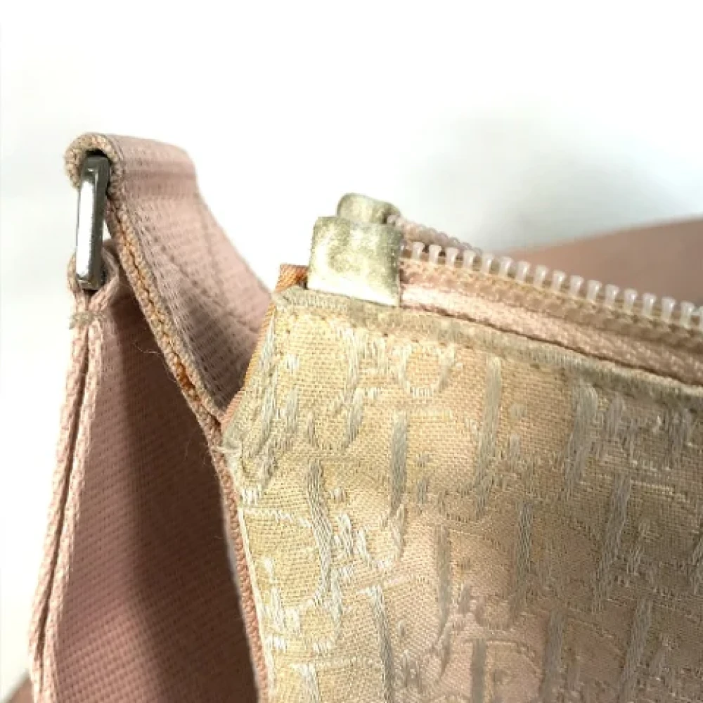 Dior Vintage Pre-owned Cotton dior-bags Pink Dames