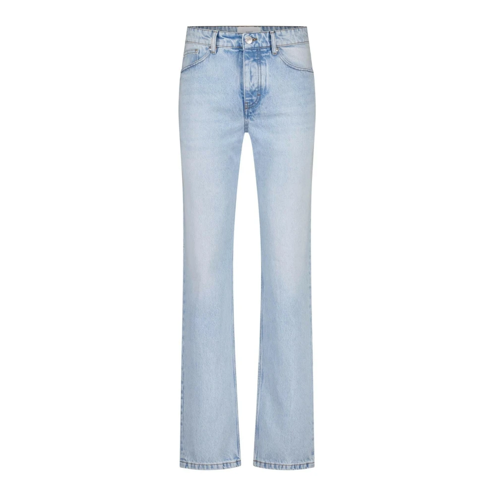 Ami Paris Klassieke Straight-Fit Jeans Blue Heren
