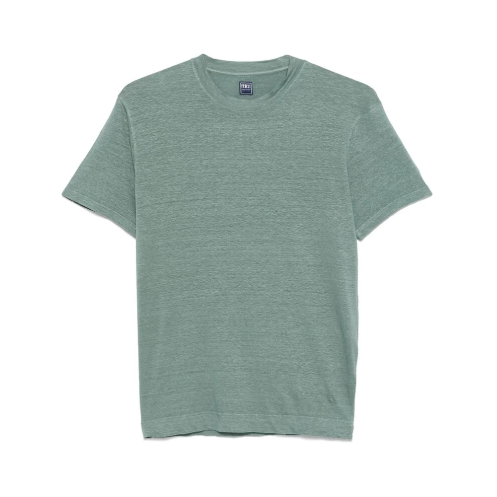 Fedeli - Tops > T-Shirts - Green - Fedeli - Modalova