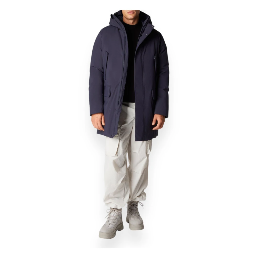 Save The Duck Stijlvolle Wilson Jas voor Mannen Blue Heren