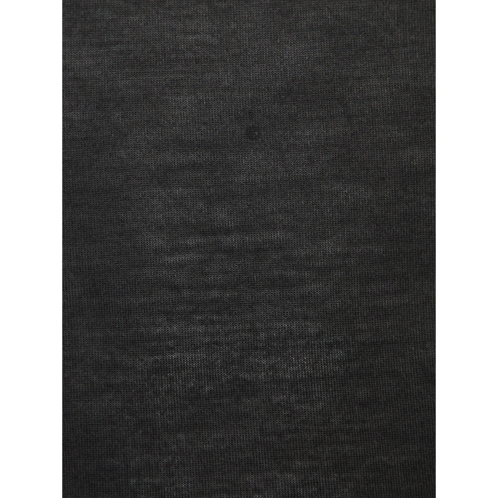 Daniele Fiesoli Luxe Zwarte Gebreide Kleding Aw24 Black Heren