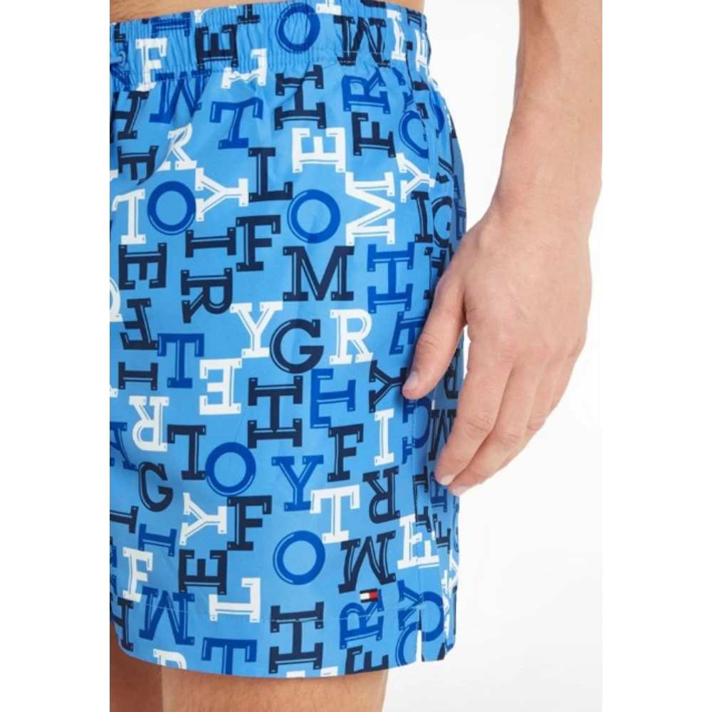 Tommy Hilfiger Mannen Trekkoord Print Kostuum Blue Heren