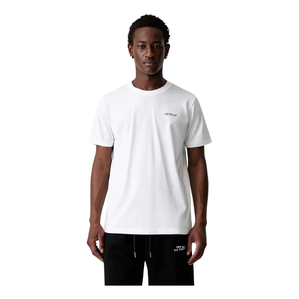 Off White Uomo Bianco Off Top, L, New,