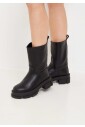 chunky-sole-bottines-en-cuir-noir