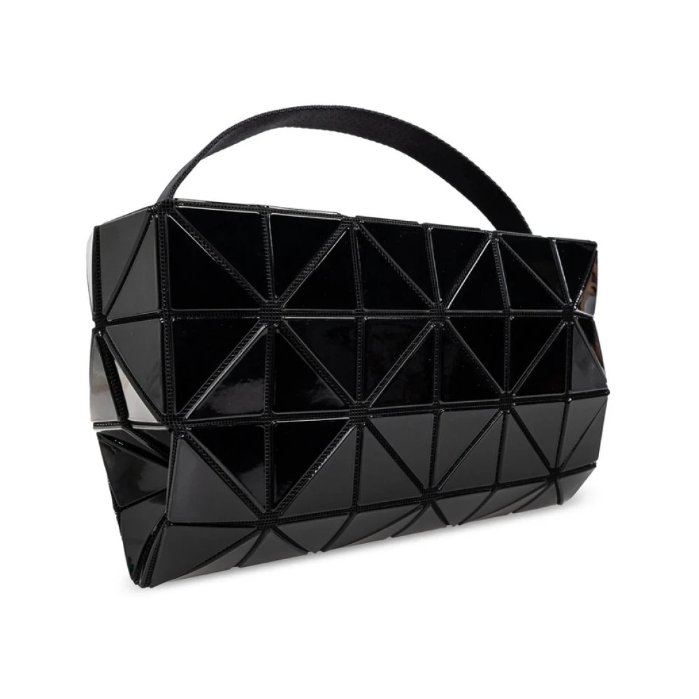 Issey Miyake Zwarte Schoudertas met Ritssluiting Black Dames