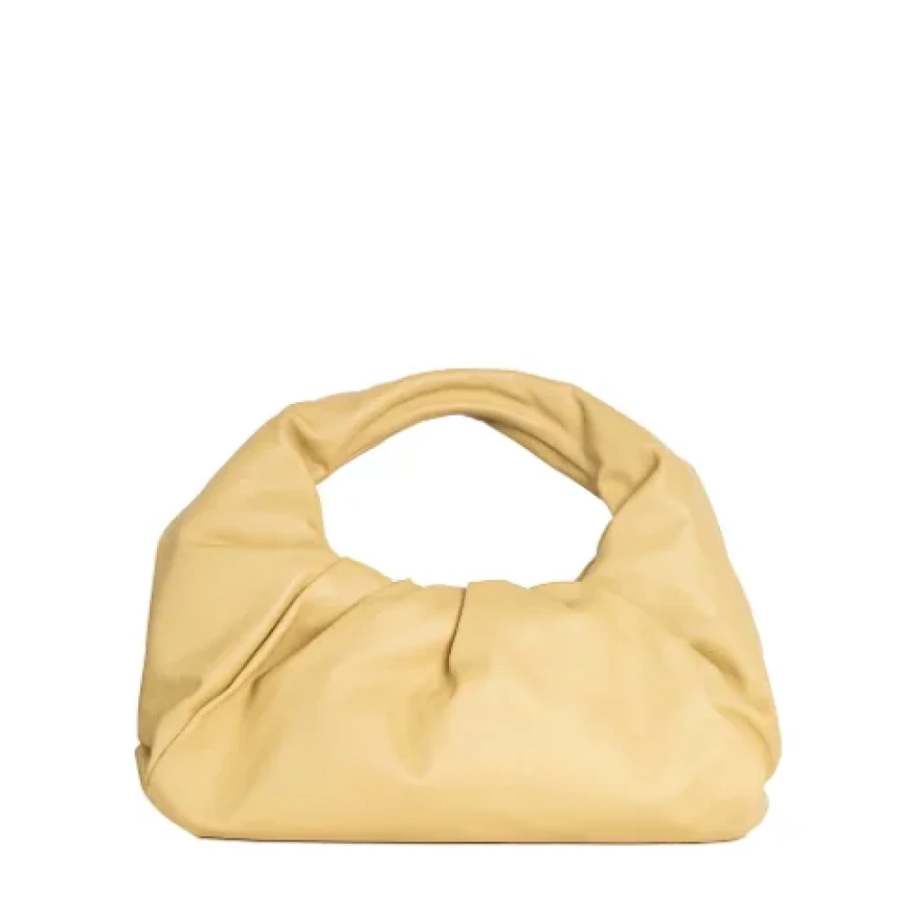 Bottega Veneta Vintage Pre-owned Leather handbags Beige Dames
