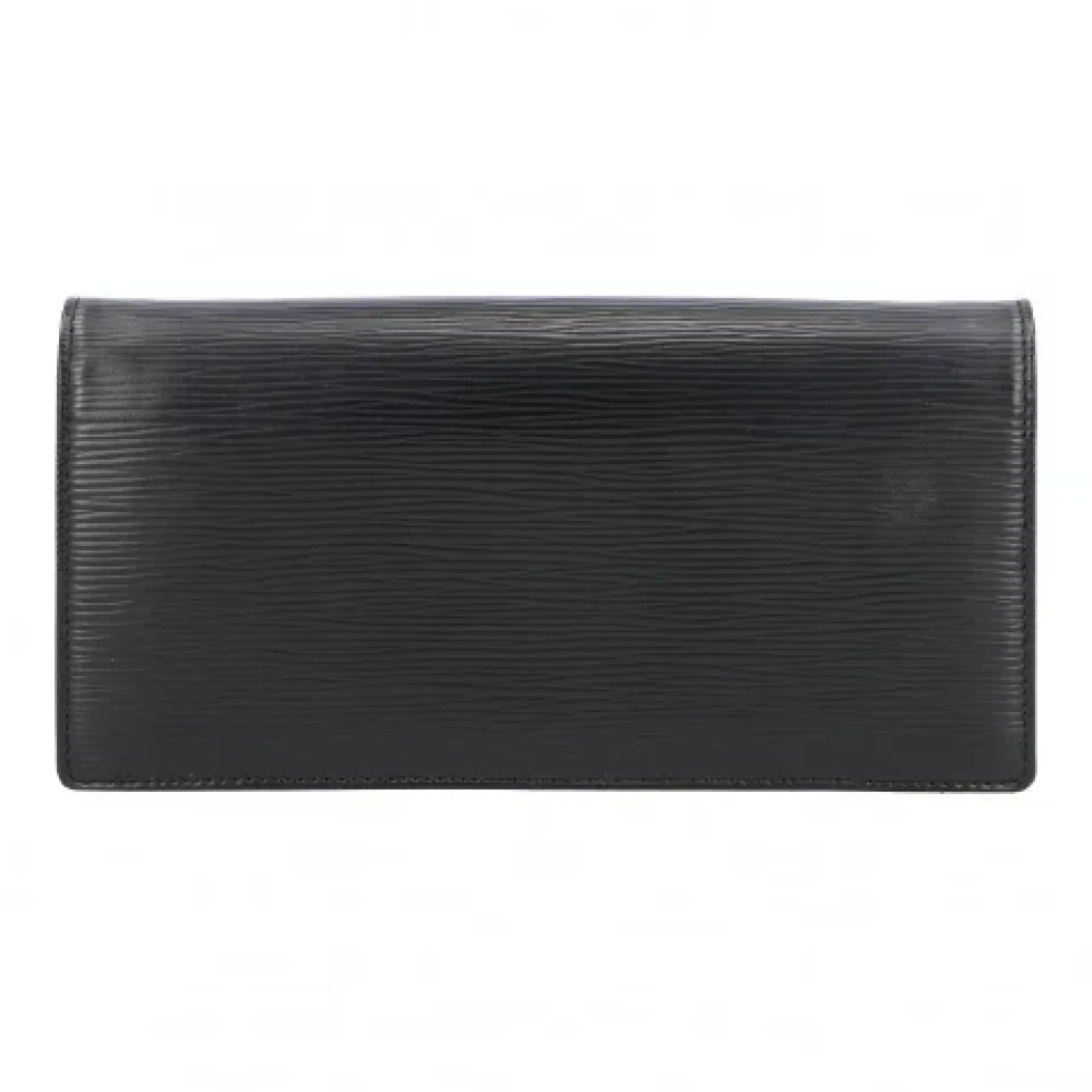 Louis Vuitton Vintage Pre-owned Leather shoulder-bags Black Dames