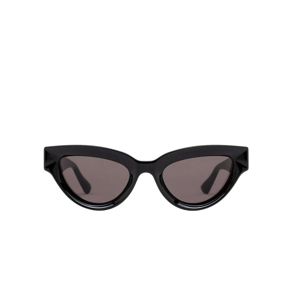 Bottega Veneta Svarta solglasögon med cateye-ram för kvinnor Black, Dam