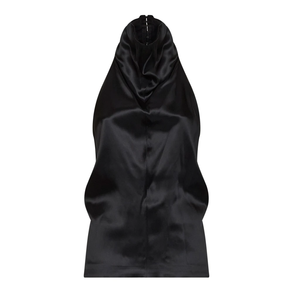 Khaite Black Blouses, Female, S, Top