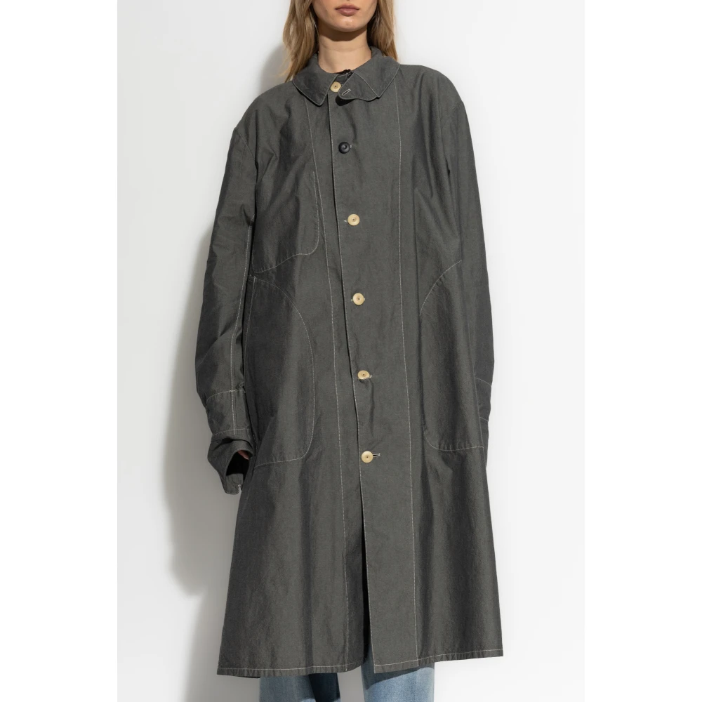 Maison Margiela Jas met stiksels Gray Dames