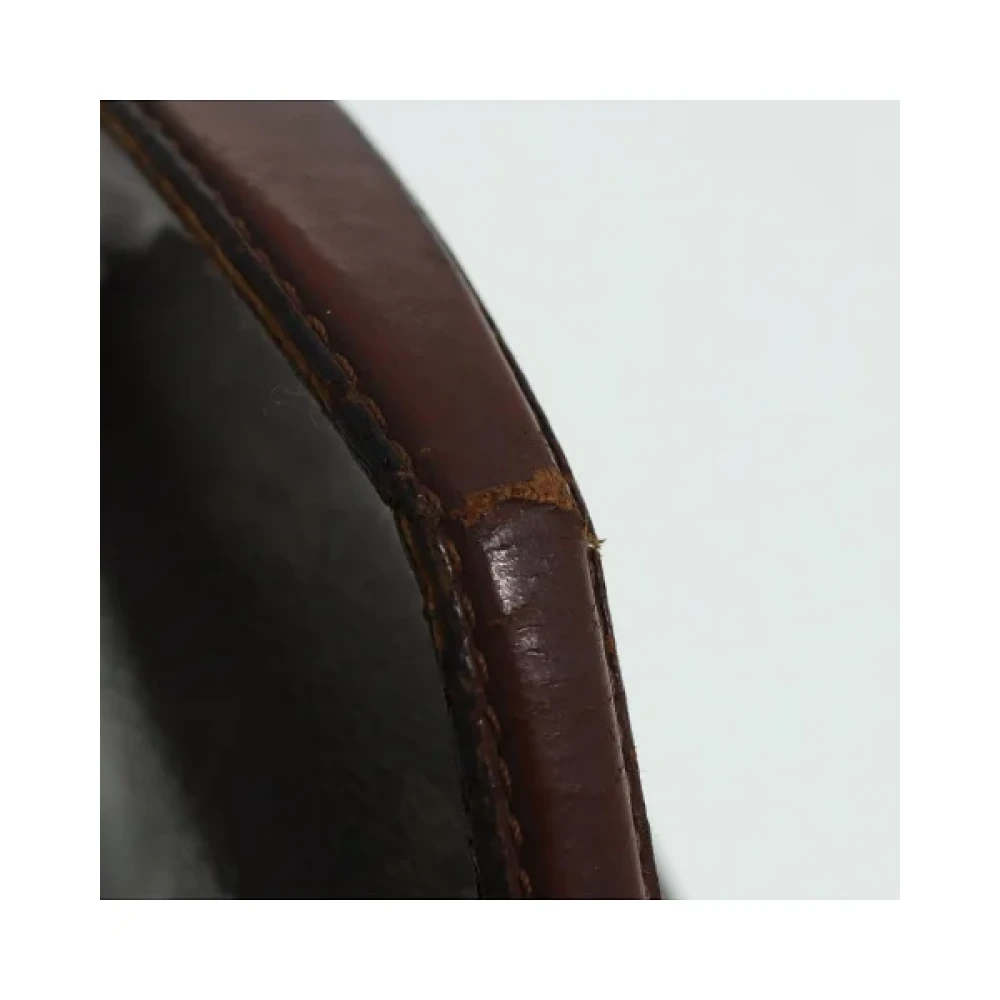 Louis Vuitton Vintage Pre-owned Canvas handbags Black Dames