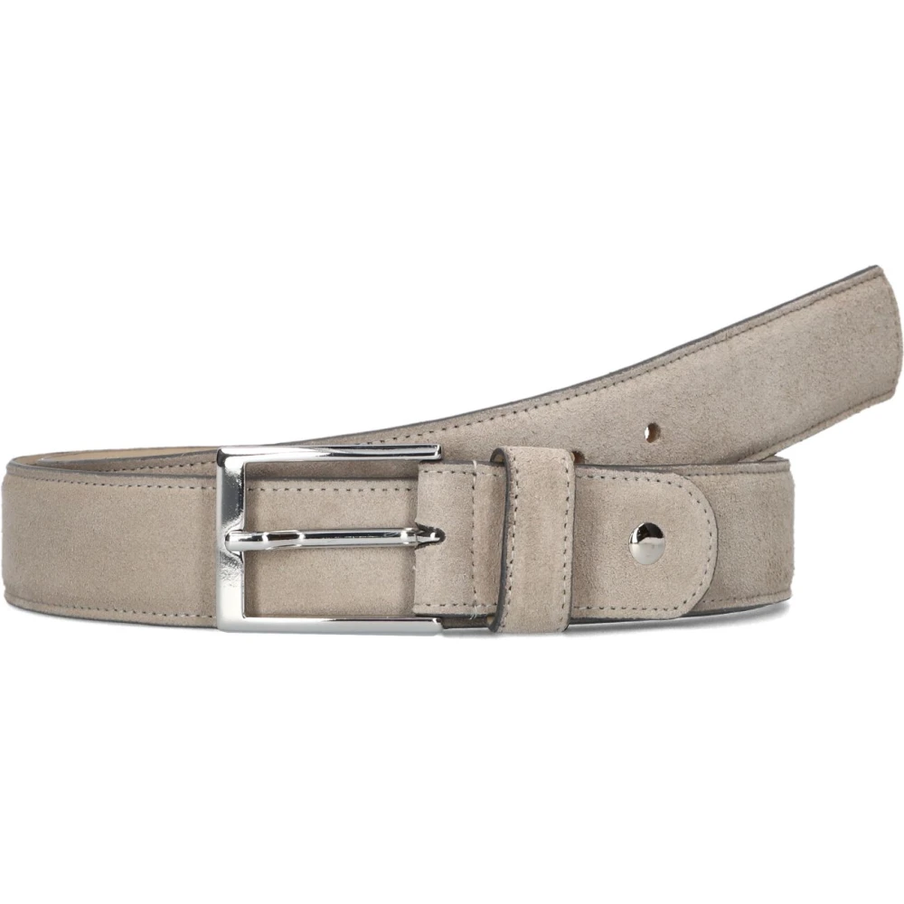 Stefano Lauran Herenriemen in zandkleur Beige Heren