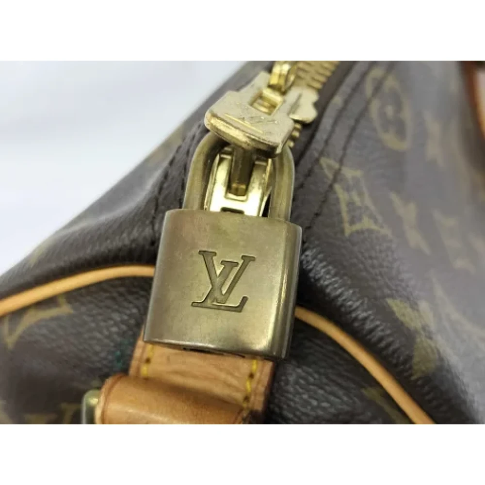 Louis Vuitton Vintage Pre-owned Leather travel-bags Brown Dames