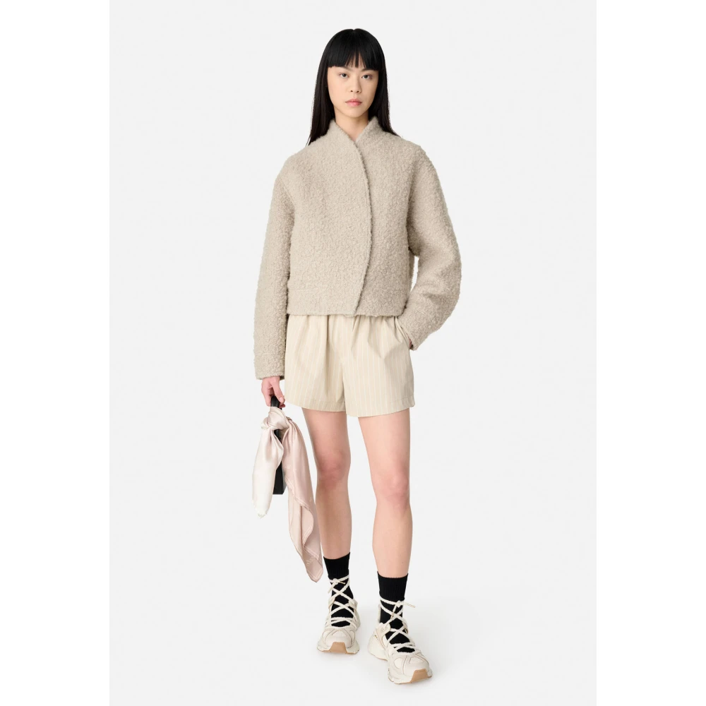 Axel Arigato Goya Textuur Jas Beige Dames