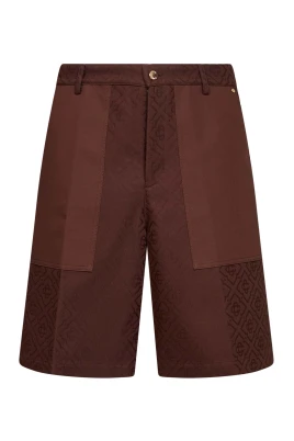 Monogram Cargo Shorts