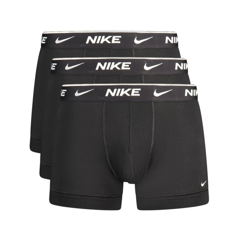 Nike Men's Black Dri-Fit Essential Boxer Briefs
