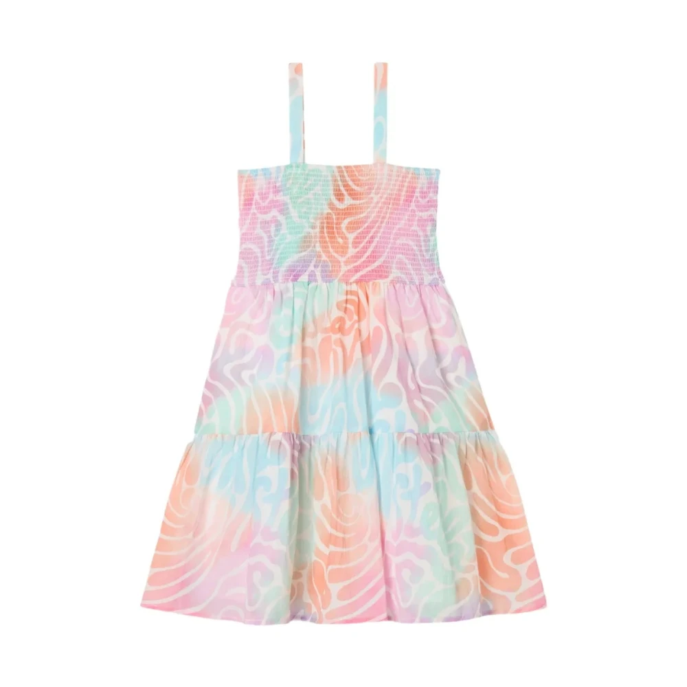 Stella Mccartney Unisex Kids Multicolor Woven Dress - Kids Occasion Wear - 4 Y - Kids