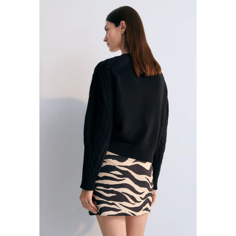The New Society Kavala Vrouw Rok Black Dames