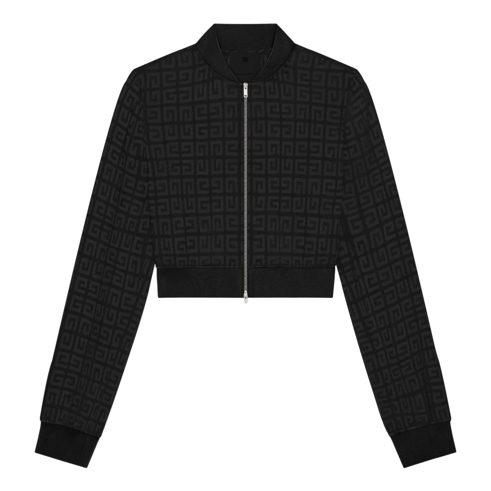 Givenchy Zwarte Parka Jas voor Vrouwen Black Dames