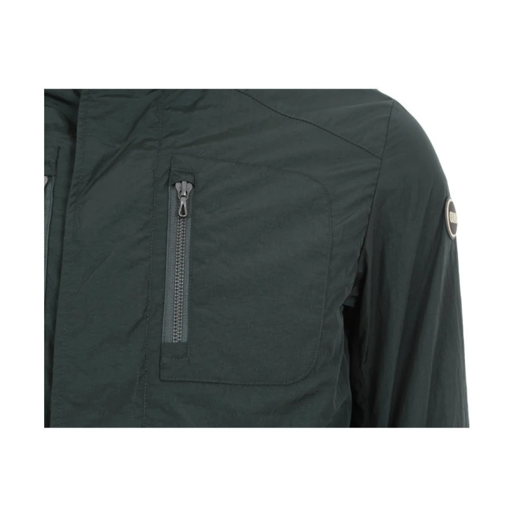 Colmar Botanische Parka Jas met Gekreukte Stof Gray Heren