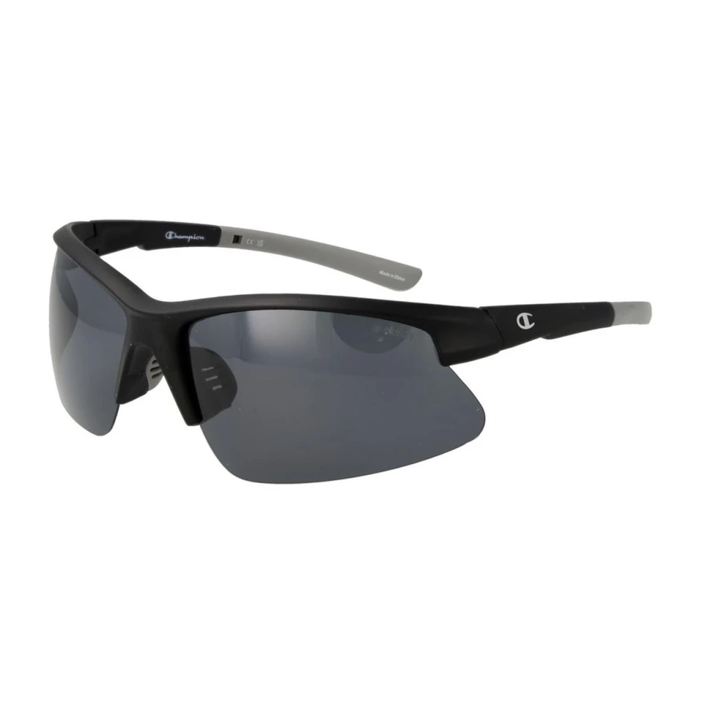 Champion Men's Black Sunglasses, One Size, Stainless Steel Sunglasses