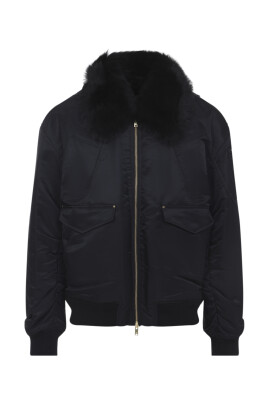 bomber-dore-avec-col-en-fourrure