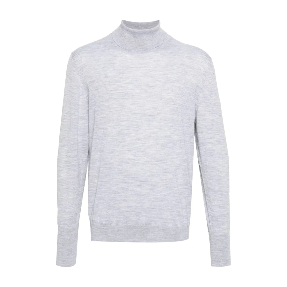 Eleventy Men's Gray Turtle Neck Jumper - Turtlenecks - 2XL - Knitwear
