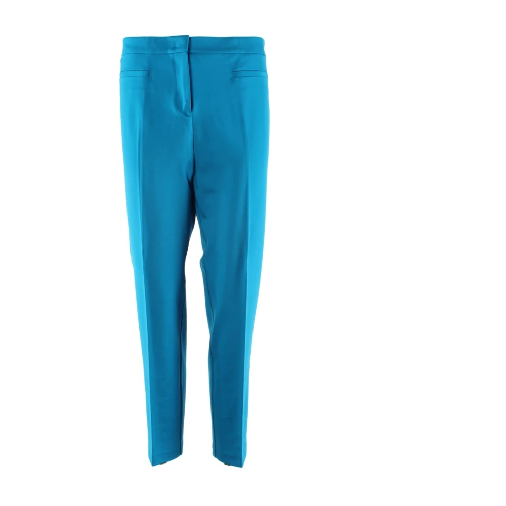Pinko Blauwe Pantalon voor vrouwen Blue Dames